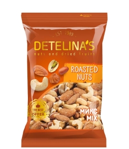 Детелина Микс Печени Ядки с Шам Фъстък 250 гр