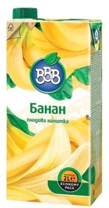 Плодова Напитка ВВВ Банан 2 л