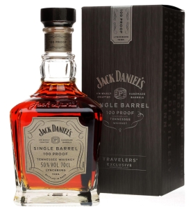 Уиски Джак Даниелс Сингъл Барел 100 Proof 0.7 л с Кутия