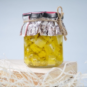 Дю Шеф Радичев Краве Сирене с Манатарки на Кубчета в Зехтин 190 гр
