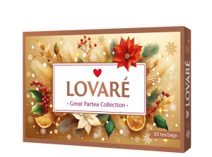 Комплект Чай Lovare Lovare Great Partea Collection 90 бр в Кутия