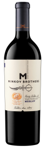 Червено Вино Братя Минкови Мерло 0.75 л