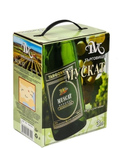 Бяло Вино Мускат Търговище 3 л