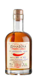 Дунавска Мускатова Ракия Специална Селекция с Люта Чушка 0.5 л
