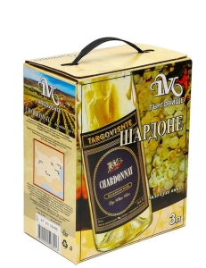 Бяло Вино Шардоне Търговище 3 л