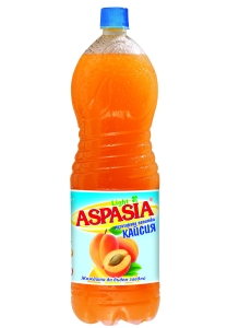 Негазирана Напитка Аспазия Кайсия 2 л 6 бр в Стек