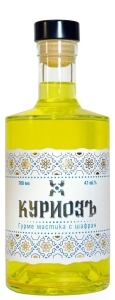 Мастика Куриозъ с Шафран 0.7 л