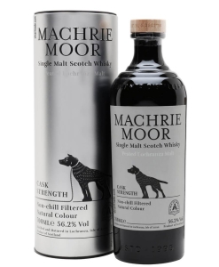 Аран Мехри Муур Пийтед Cask Strength Сингъл Малц Скоч Уиски 0.7 л в Сив Тубус