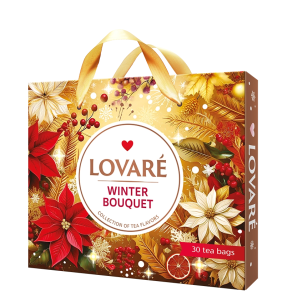 Комплект Чай Lovare Bouquet 30 бр в Кутия