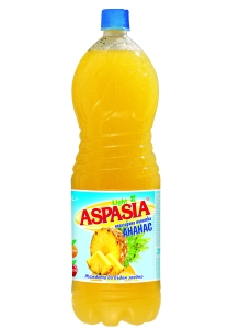 Негазирана Напитка Аспазия Ананас 2 л 6 бр в Стек